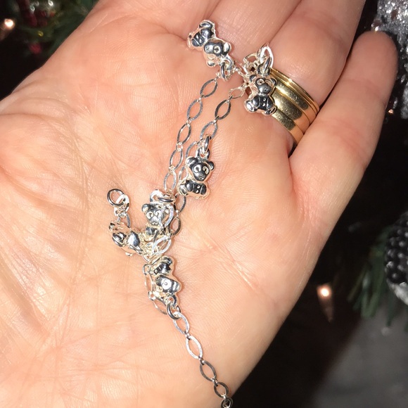 Sterling Silver Anklet - Picture 1 of 12